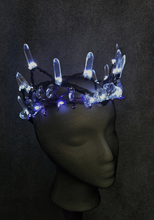 Load image into Gallery viewer, Dark Frost LED Crown