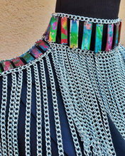 Load image into Gallery viewer, REVERSIBLE Front And Back Chain Fringe Vest Body Chain