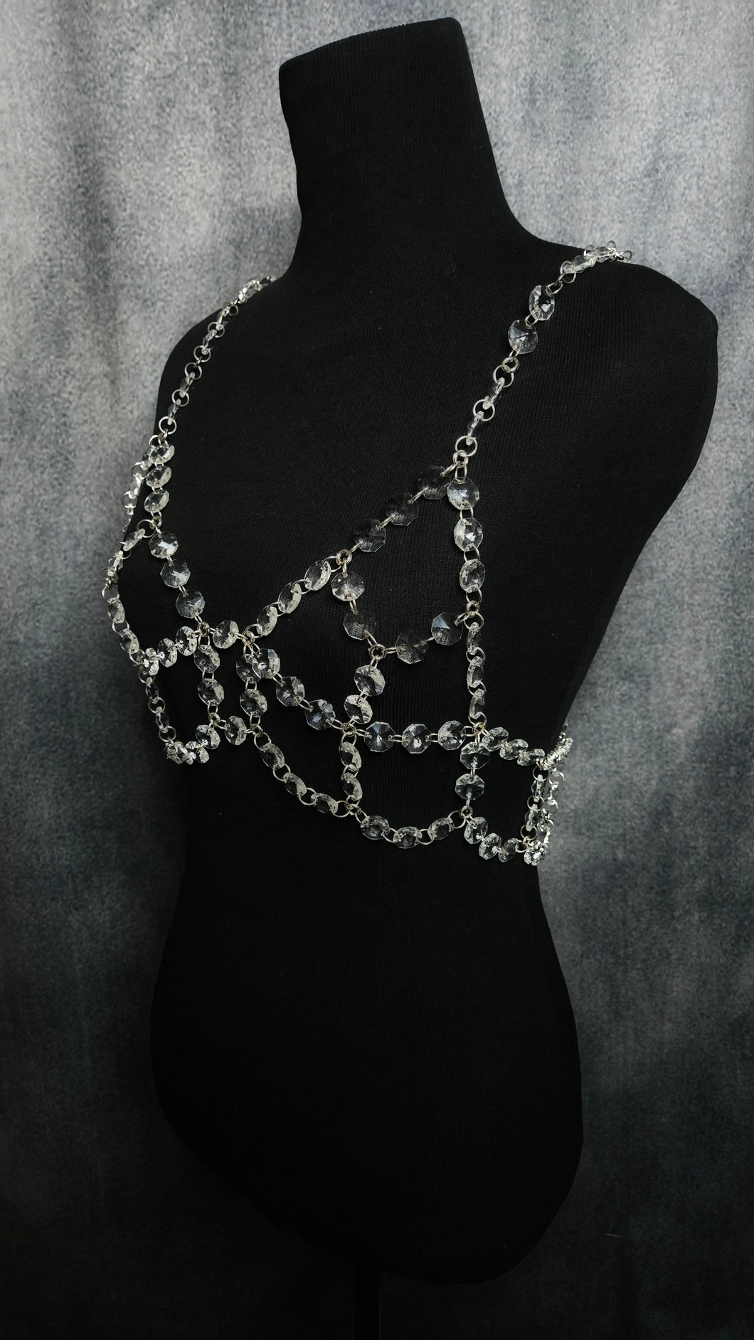 Chandelier Crystal Bra Top
