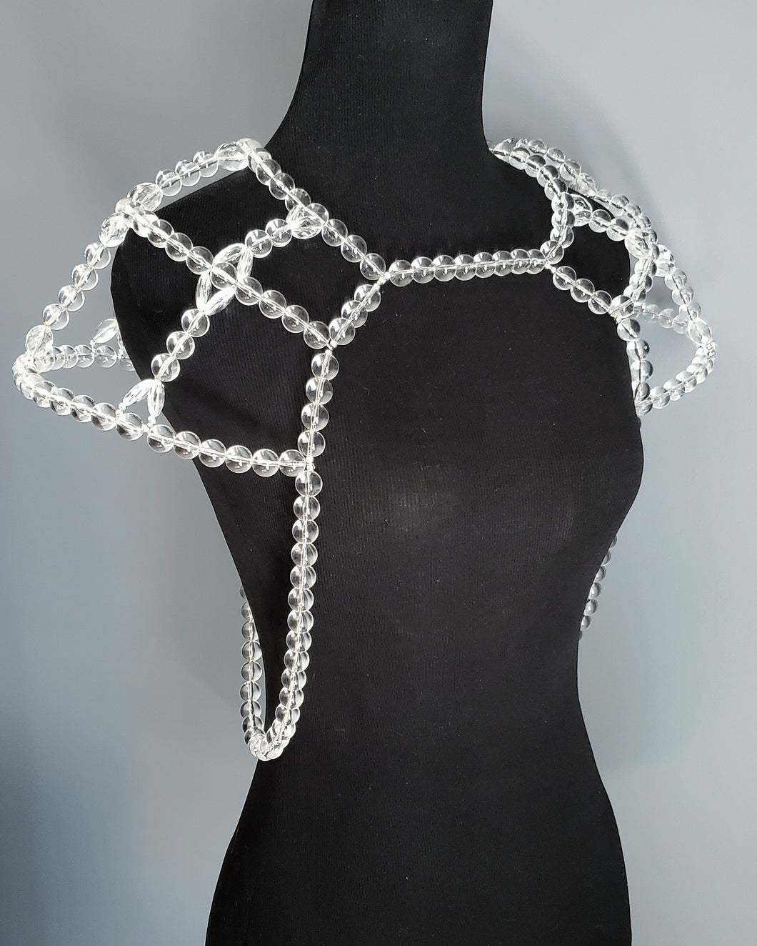 Beaded Body Shoulder Armor, Unisex