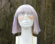 Load image into Gallery viewer, Copper Filigree and Gold Face Chain, One of a Kind
