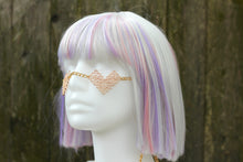Load image into Gallery viewer, Copper Filigree and Gold Face Chain, One of a Kind
