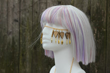 Load image into Gallery viewer, Vintage Beads Gold Face Chain, One of a Kind
